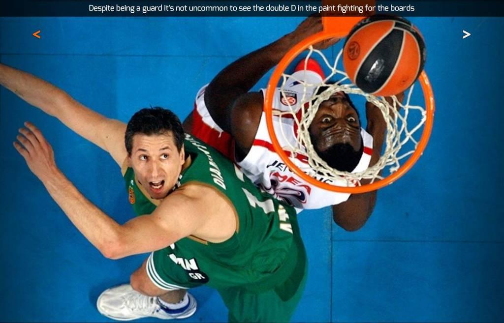 Σε ρυθμούς... Διαμαντίδη ζει η Euroleague αφού τόσο η ίδια όσο και ξένες ιστοσελίδες αναπαράγουν καθημερινά αφιερώματα για τον ζωντανό ΜΥΘΟ του Παναθηναϊκού