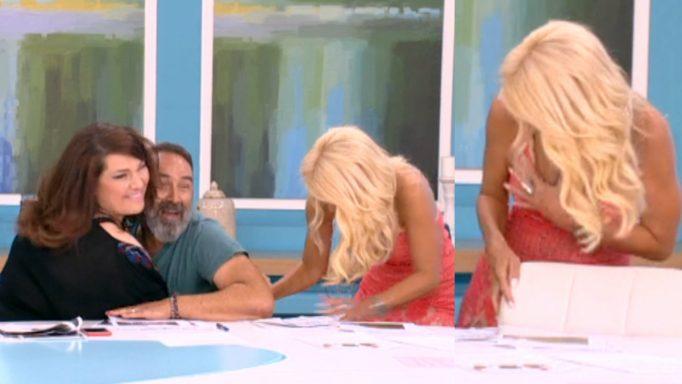To «καυτό» ατύχημα της Μενεγάκη! (video) To «καυτό» ατύχημα της Μενεγάκη! (video)