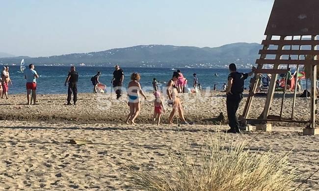 Συναγερμός στην ΕΛ.ΑΣ: Εκκενώθηκε παραλία στον Σχοινιά