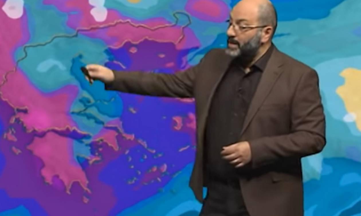 Έκτακτη διπλή προειδοποίηση του Σάκη Αρναούτογλου για την κακοκαιρία