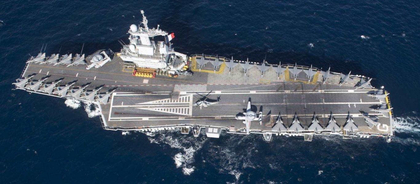 ΕΚΤΑΚΤΟ: Η Γαλλία στέλνει το πυρηνικό αεροπλανοφόρο Charles de Gaulle απέναντι στις τουρκικές φρεγάτες στην Α.Μεσόγειο