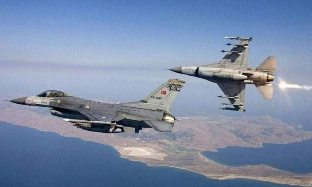 Συναγερμός στο Αιγαίο: Τουρκικά μαχητικά πάνω από ελληνικά νησιά
