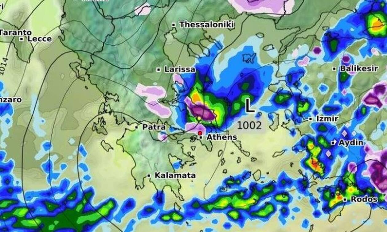 Καιρός: Ώρα με Ώρα η εξέλιξη της Ψυχρής εισβολής! Πότε θα Χιονίσει και στην Αττική (videos)