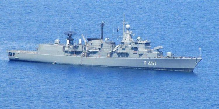 Σύγκρουση της φρεγάτας Λήμνος με την τουρκική Kemal Reis