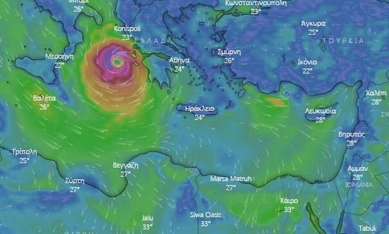 5f63b86929e34 (1) Κακοκαιρία Ιανός: Πού βρίσκεται ο κυκλώνας - Προβλήματα σε Κεφαλονιά, Ζάκυνθο, ΙθάκηVV