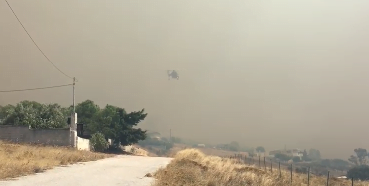 Κόλαση στα Καλύβια: «Κάηκαν σπίτια» – Εκκενώνονται οικισμοί – Μήνυμα του 112 (vid)