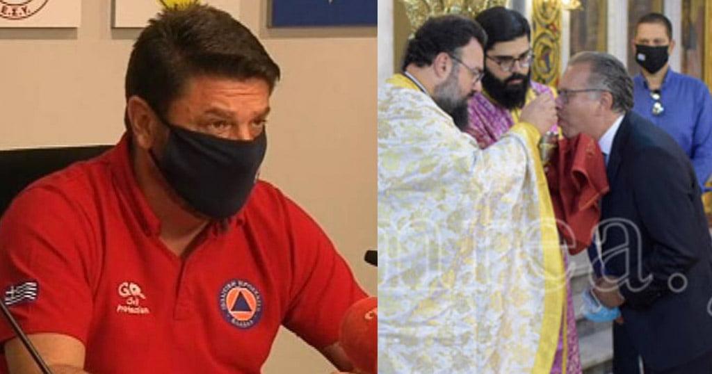 Χαρδαλίας κατά Κουμουτσάκου γιατί κοινώνησε: «Όλοι είμαστε χριστιανοί αλλά δεν το επιδεικνύουμε»