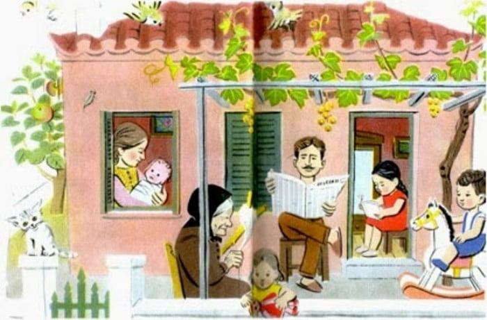 Ποιος είναι ο καλλιτέχνης που ζωγράφιζε τα αλφαβητάρια της παιδικής μας ηλικίας; Όμορφες εικόνες μιας άλλης εποχής