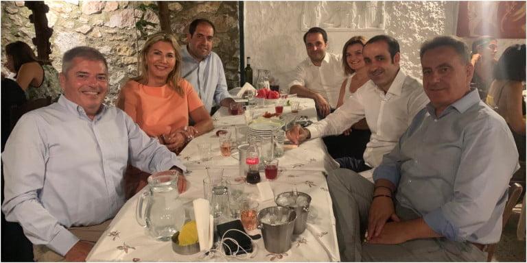 Το δείπνο του Γρηγόρη Δημητριάδη σε βουλευτές της ΝΔ