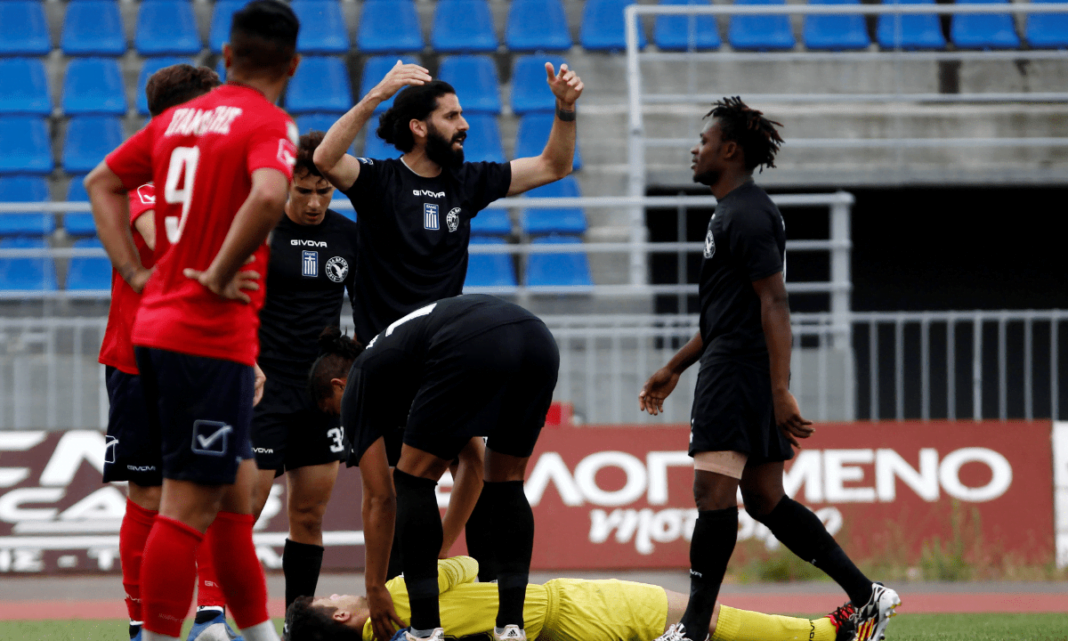 trikala_-_doxa Super League 2: Του γύρισε η γλώσσα, ήταν δύο λεπτά αναίσθητος και συνεχίσε να παίζει! (vid)
