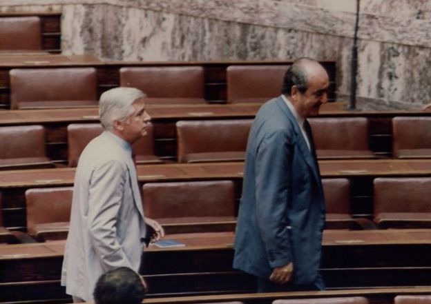 Η συγκινητική ομιλία του Κωνσταντίνου Μητσοτάκη στη Βουλή την ημέρα της δολοφονίας Μπακογιάννη