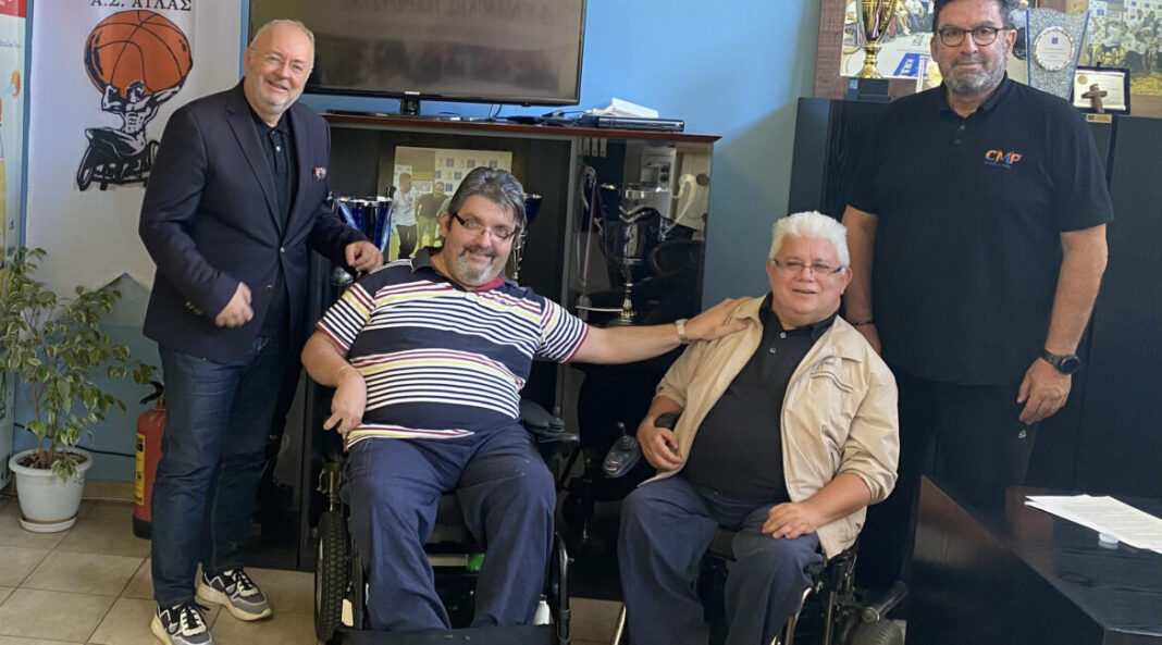 Το CMP Sports School κοντά στους αθλητές με αναπηρία