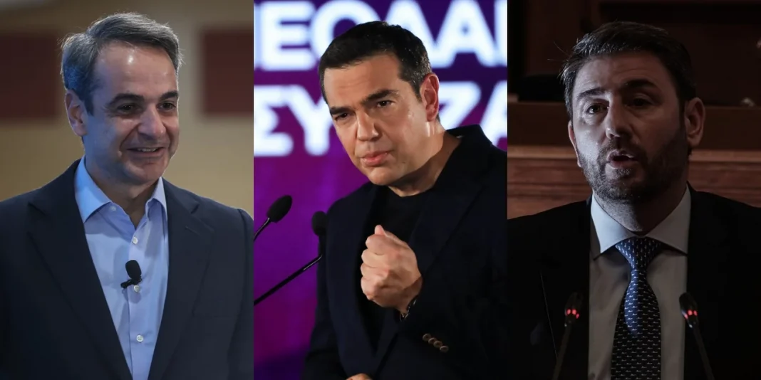 Δημοσκόπηση – Ανατροπή με την εκλογή Ανδρουλάκη – Διψήφια η διαφορά ΝΔ – ΣΥΡΙΖΑ