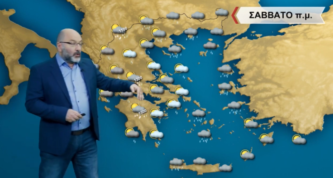 Σάκης Αρναούτογλου: Καταιγίδες από τις επόμενες ώρες – Τι θα συμβεί στην Αττική