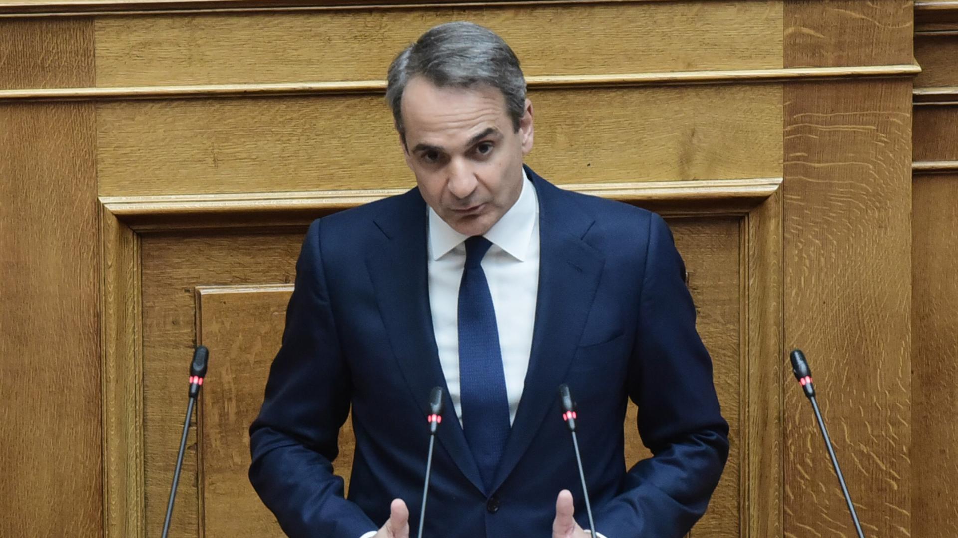 Πρόταση δυσπιστίας-Μητσοτάκης: Δείτε Live την ομιλία του Πρωθυπουργού