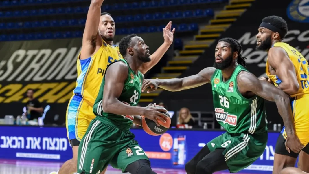 Δεν τα κατάφερε ο Παναθηναϊκός - Ηττήθηκε 85-83 από τη Μακάμπι και παίζει «τελικό» τη Μ. Πέμπτη