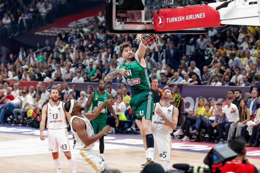 Final Four Ευρωλίγκα: Ρεάλ- Παναθηναϊκός 80-95 - 17ος πέρυσι ο Παναθηναϊκός, πρωταθλητής Ευρώπης φέτος!v