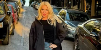 Η βραδινή έξοδος της Ελένης Μενεγάκη – Πού πήγε;