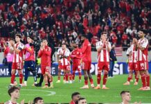 Ο Ολυμπιακός πάλεψε, αλλά «λύγισε»