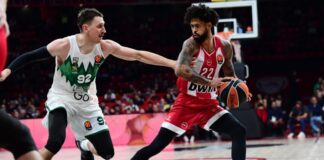 «Διέλυσε» την Ζαλγκίρις με επιβλητική εμφάνιση, αλλά πάγωσε με Έβανς ο Ολυμπιακός