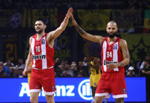 Basket: Ο Ολυμπιακός αήττητος στο πρωτάθλημα, νίκησε ΑΕΚ με 94-84
