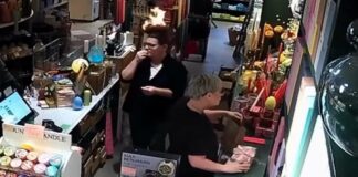 Τρόμος σε μαγαζί με κεριά: Φωτιά στα μαλλιά εργαζόμενης – Το σοκαριστικό βίντεο!
