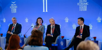 Δούκας (Αθήνα): Οι πόλεις πρωτοπορούν στην πράσινη μετάβαση. Δελφοί '24