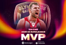 Βεζένκοφ: MVP της σεζόν 2025-26, μια ιστορική διάκριση για τον Ολυμπιακό!