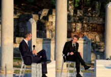 Μακρόν-Μητσοτάκης: Η Ευρώπη χρειάζεται αφύπνιση – Συζήτηση στη Ρωμαϊκή Αγορά