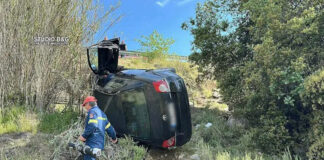 Τροχαίο στην Επίδαυρο με πτώση οχήματος σε γκρεμό