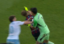 Πυγμαχικό νοκ άουτ στο γήπεδο: Τερματοφύλακας χαστούκισε αντίπαλο αρχηγό!