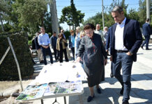 Μητσοτάκης στη Βασιλίσσης Όλγας: Επιθεώρηση εμβληματικών έργων ανάπλασης