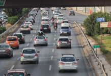 Κίνηση Τώρα: Μποτιλιάρισμα στον Κηφισό, Καθυστερήσεις σε Συγκοινωνιακούς Άξονες