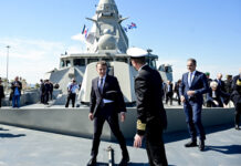 Εμανουέλ Μακρόν: Δύναμη Στρατηγικής Εταιρικής Σχέσης Ελλάδας-Γαλλίας στη Φρεγάτα Κίμων