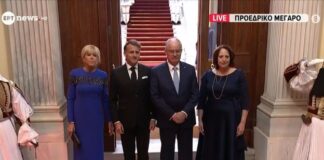 Επίσημο Δείπνο για Μακρόν στο Προεδρικό: Η Αθήνα Υποδέχεται τον Γάλλο Πρόεδρο