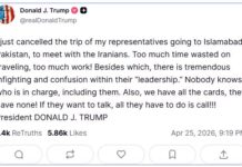 Τραμπ: Δεν ξέρουμε ποιος ηγείται του Ιράν – Αραγκτσί: Δεν ξέρουμε αν οι ΗΠΑ είναι σοβαρές στην διπλωματία