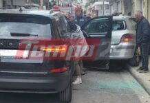 Πάτρα: Όχημα σκαρφάλωσε σε παρκαρισμένο αυτοκίνητο και τραυμάτισε πεζή