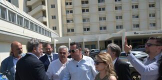 Πάτρα: Γεωργιάδης επιθεώρησε έργα σε 3 νοσοκομεία & κέντρο υγείας