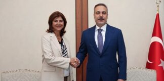 Κυπριακό: Τουρκία επιμένει σε λύση δύο κρατών – Συνάντηση Φιντάν-Ολγκίν στην Άγκυρα