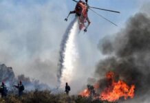 Φωτιά στη Μεσαρά: Άμεση κινητοποίηση Πυροσβεστικής & εναέριας δύναμης