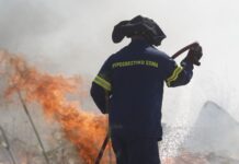 Φωτιά σε Ηράκλειο: Συναγερμός κοντά σε καταυλισμό Ρομά στη Νέα Αλικαρνασσό