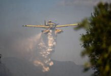 Φωτιά στο Ξηρολίβαδο Βέροιας: Τρία εναέρια επιχειρούν για την κατάσβεση