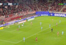 Ολυμπιακός 1-0 Ατρόμητος: Ο «Δικέφαλος» απέσπασε δύσκολη νίκη στο Φάληρο