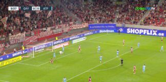Ολυμπιακός 1-0 Ατρόμητος: Ο «Δικέφαλος» απέσπασε δύσκολη νίκη στο Φάληρο