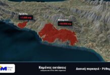 Ρέθυμνο: Στάχτη 47.000 στρέμματα – Συναγερμός για την καταστροφή
