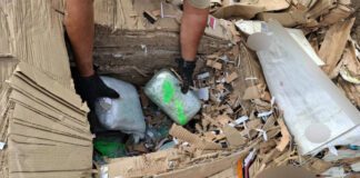 Βαλκανική Μαφία: 324 κιλά κάνναβης έκρυβαν σε ανακυκλώσιμα