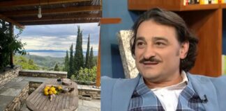 Όλο πέτρα, με τζάκι και θέα μέχρι τη θάλασσα: Το εξοχικό του Βασίλη Χαραλαμπόπουλου στο Πήλιο που αποτελεί τον μικρό του παράδεισο -kalimera-ellada.gr