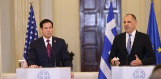 Ελλάδα-ΗΠΑ: Κοινές Δηλώσεις Γεραπετρίτη – Ρούμπιο για Στρατηγικό Διάλογο